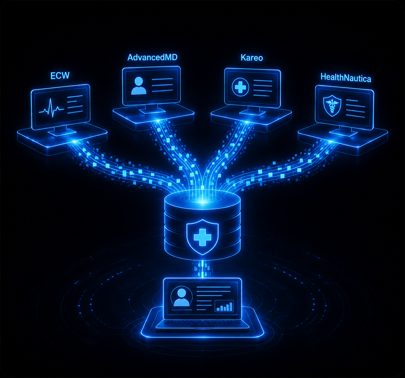 Four EHRs, One Unified System